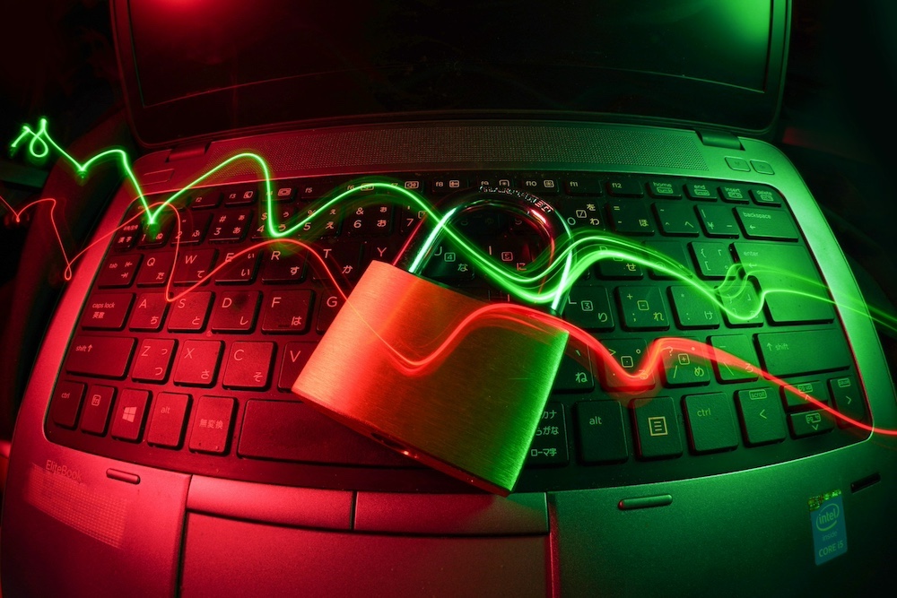Lock on laptop visual - Photo by FlyD on Unsplash